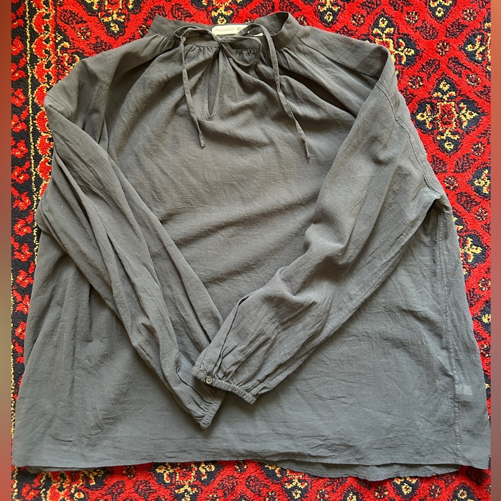 Uniqlo JW Anderson Tie-neck Blouse